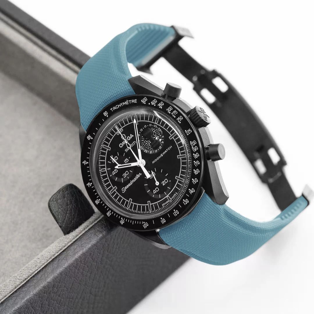 Audemars Piguet Watch Royal Oak - Universele gebogen FKM horlogeband 20mm 21mm