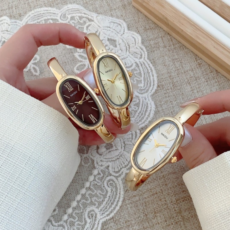 Luxury Watch Cartier - Topmerk Dames Ovale Romeinse Wijzerplaat Quartz