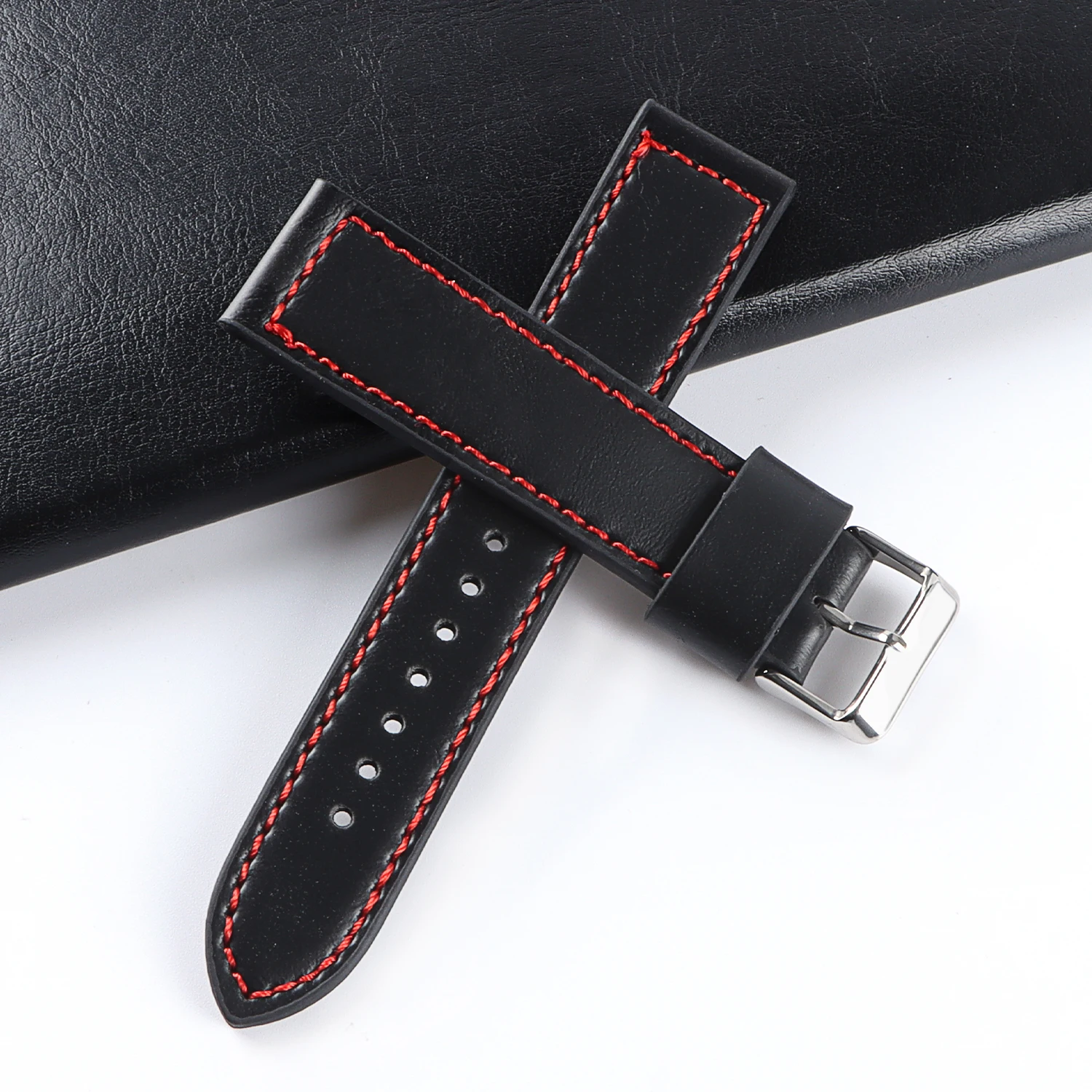 Luxury Watch Class - Hoge Kwaliteit Universele Lederen Horlogeband Voor