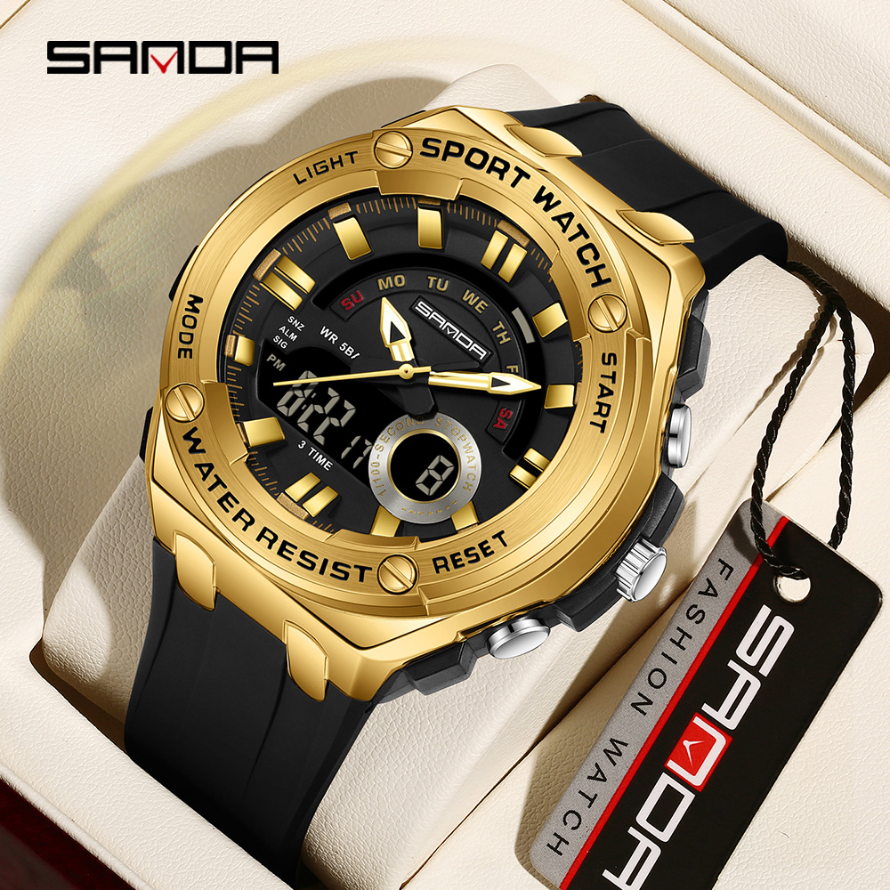Luxury Watch Store - SANDA Nieuw heet verkopend elektronisch quartz