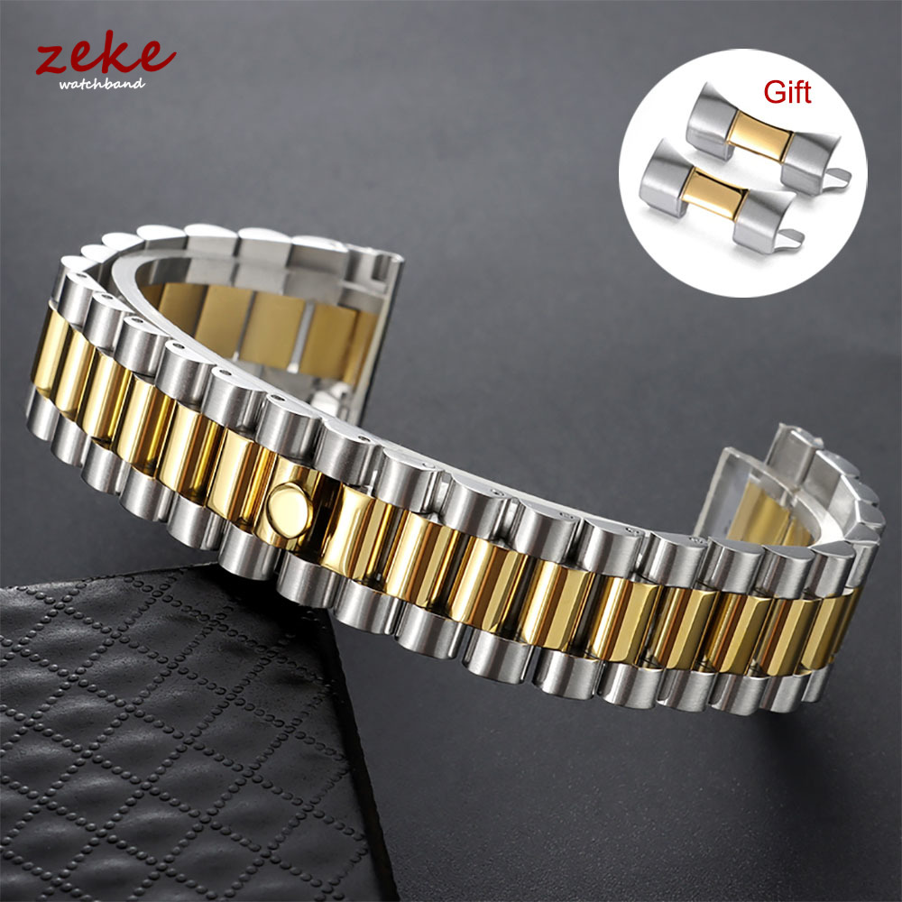 Luxury Watch Class - 20mm 21mm 22mm Luxe Solid Horloge
