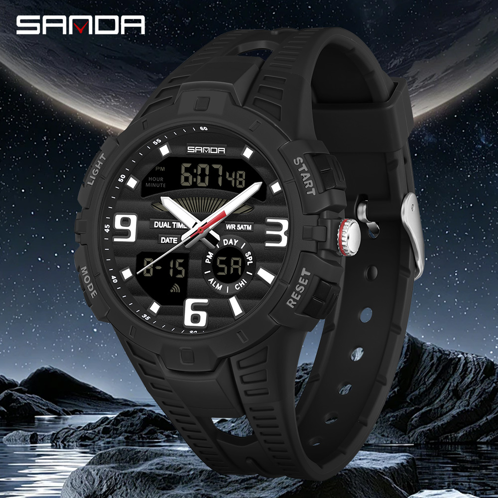 Luxury Watch Class - SANDA 3506 Topklasse Heren Koreaanse Studenten