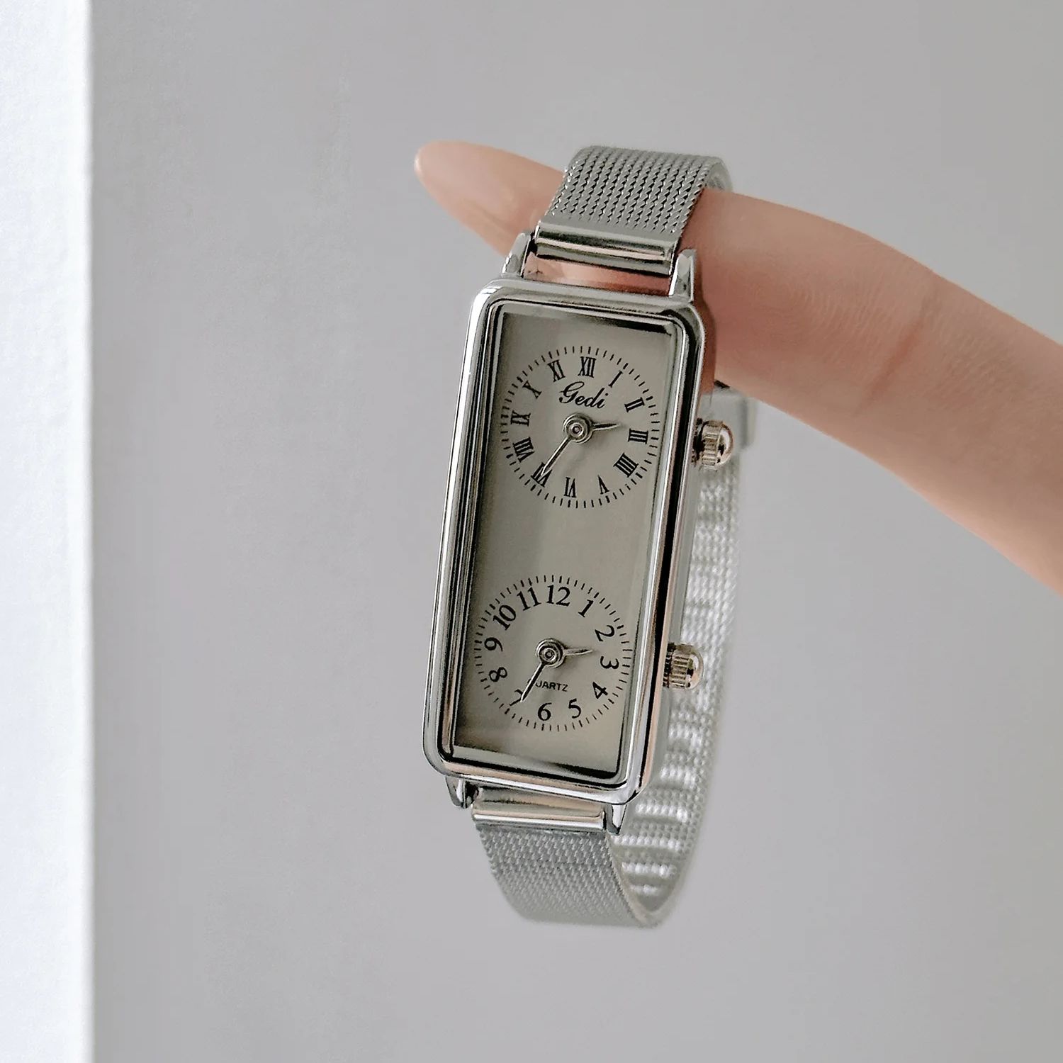 Luxury Watch Cartier - GEDI Mode Creatieve Dameshorloges Dual-Movement Uurwerk