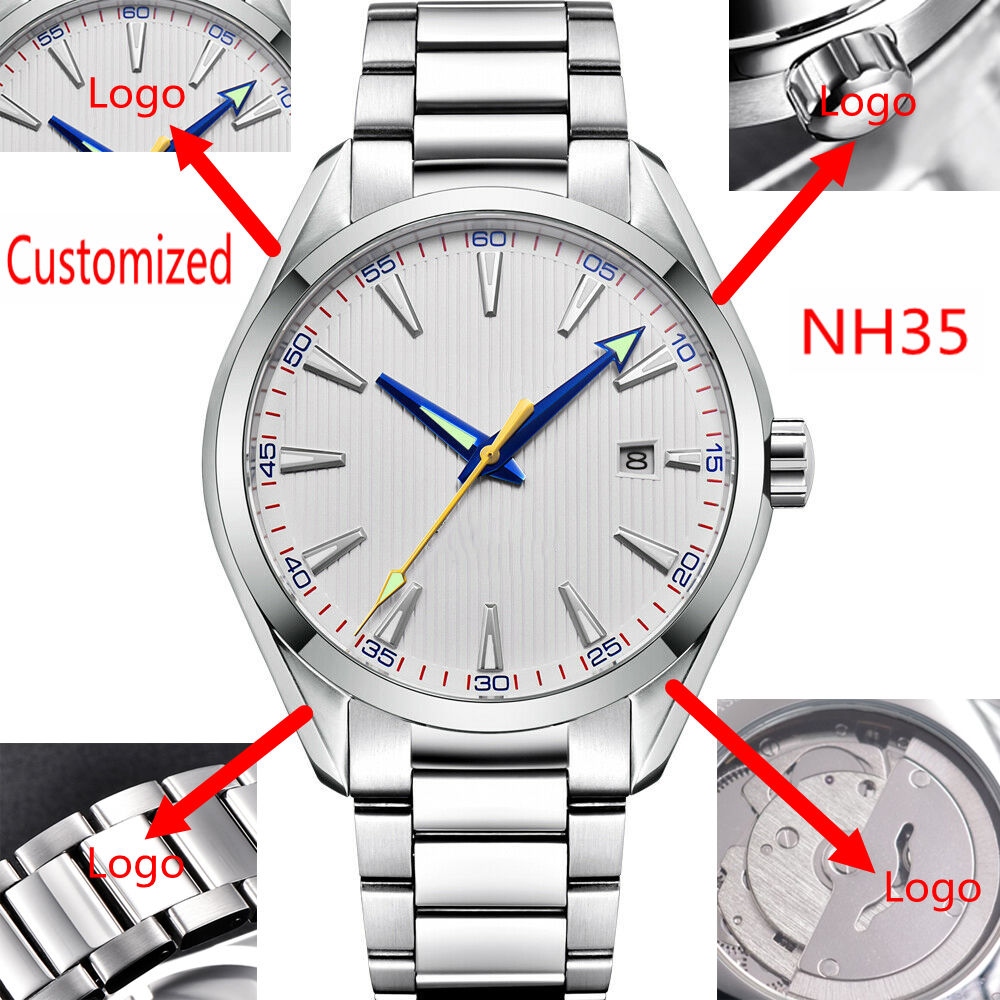 Luxury Watch Brands - Aangepast logo 41 mm heren Miyota/NH35