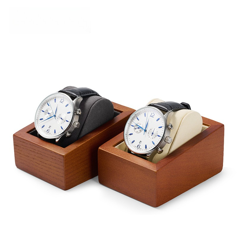 Luxury Watch Stand - Luxe houten horloge etalagekast van massief