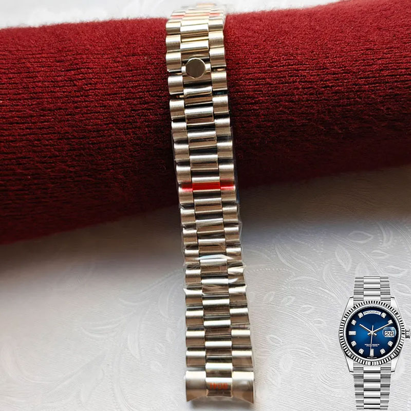 Rolex Watch Datejust - 20mm 904L Solid Strap Voor Rolex