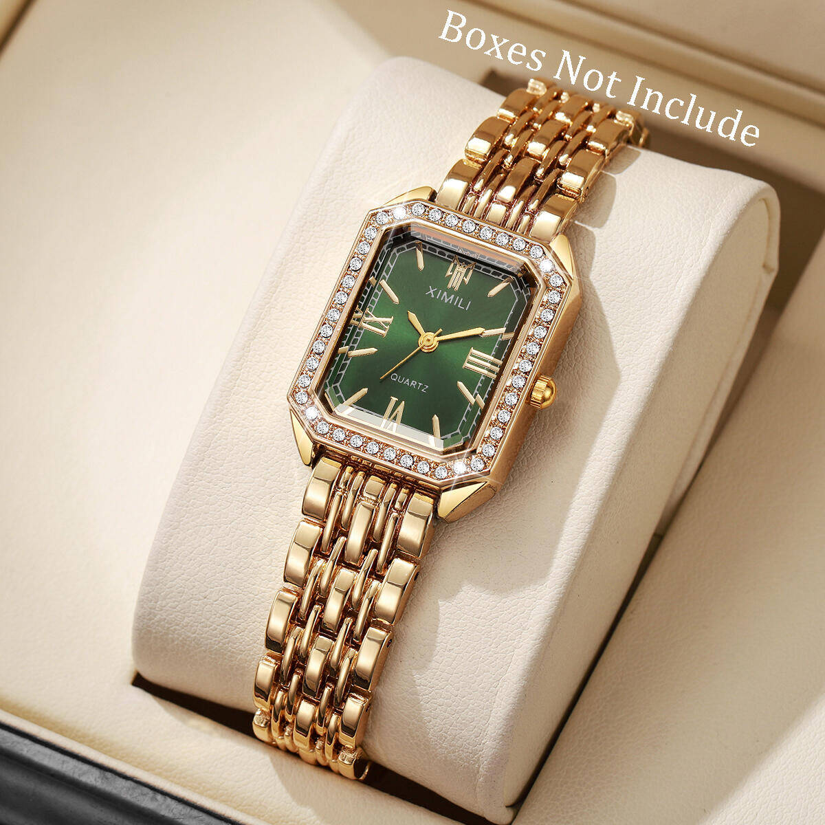 Luxury Watch Cartier - Mode Rechthoek Vrouwen Horloges Dames Strass