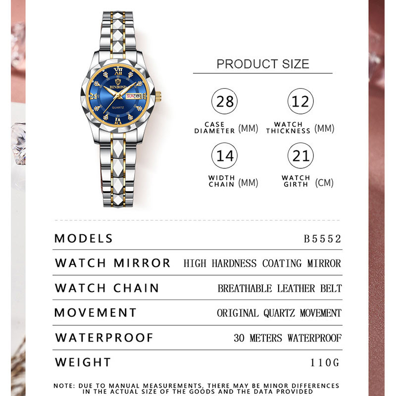 BINBOND Topmerk Luxe Mode Zake - Luxury Watch Green recensie en prijs