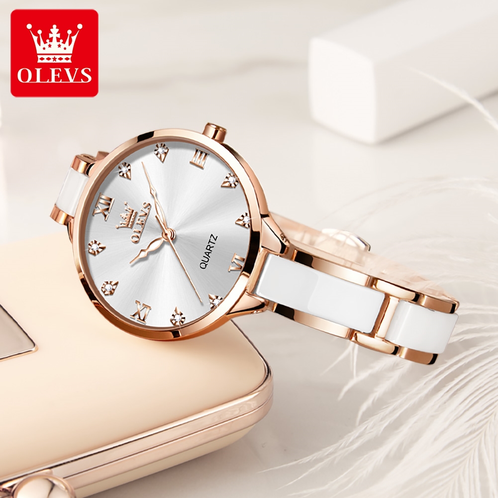 OLEVS 5872 Vrouwen Horloges Qu - Luxury Watch Brand recensie en prijs