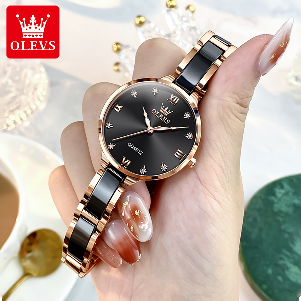 OLEVS 5872 Vrouwen Horloges Qu - Luxury Watch Brand recensie en prijs