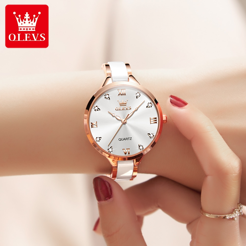OLEVS 5872 Vrouwen Horloges Qu - Luxury Watch Brand recensie en prijs
