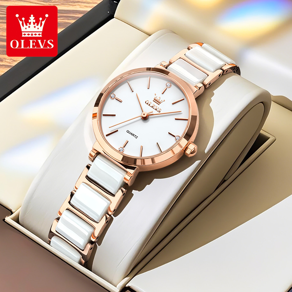 OLEVS Dameshorloge 5877 Luxe E - Luxury Watch Brands recensie en prijs