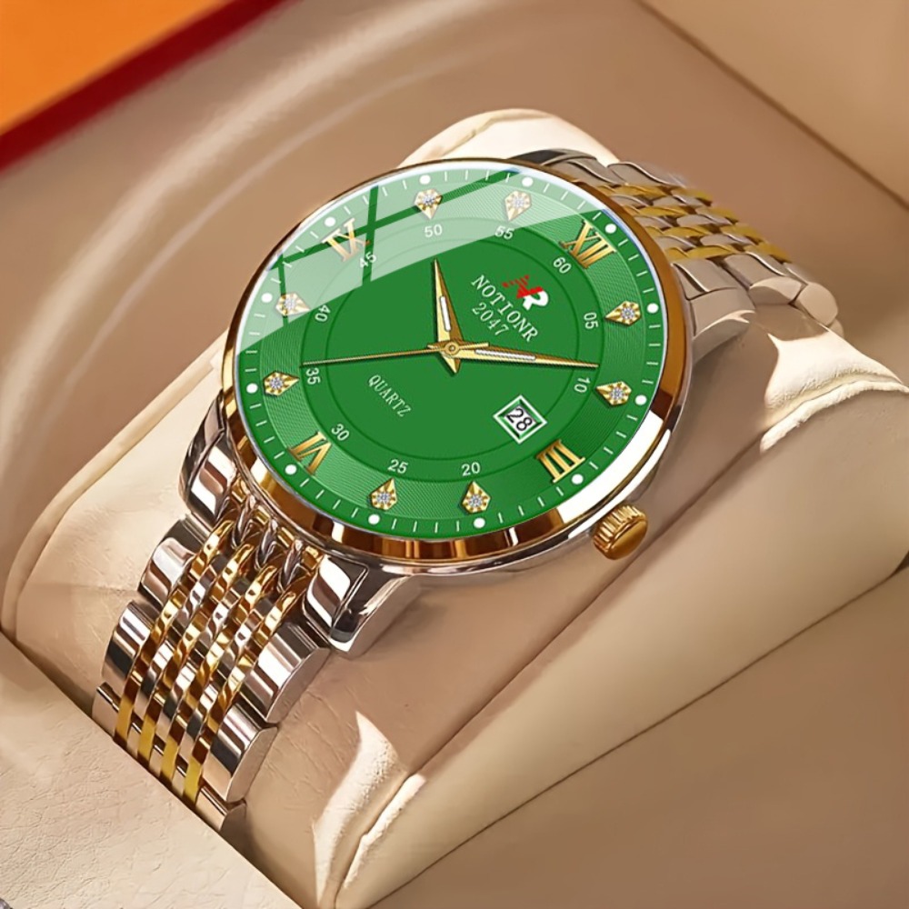 2 stuks klassieke heren quartz - Luxury Watch And Bracelet recensie en prijs