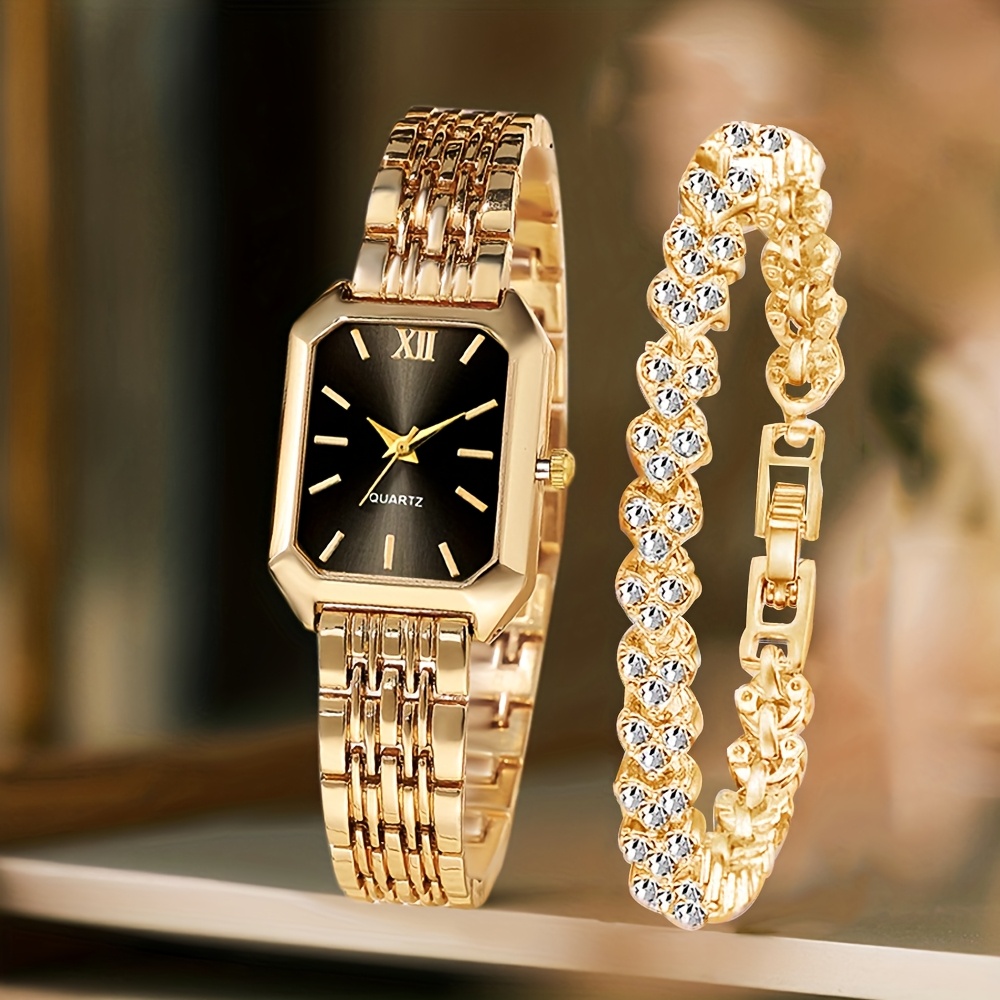 2 STKS Mode Rechthoek Vrouwen  - Luxury Watch Cartier recensie en prijs
