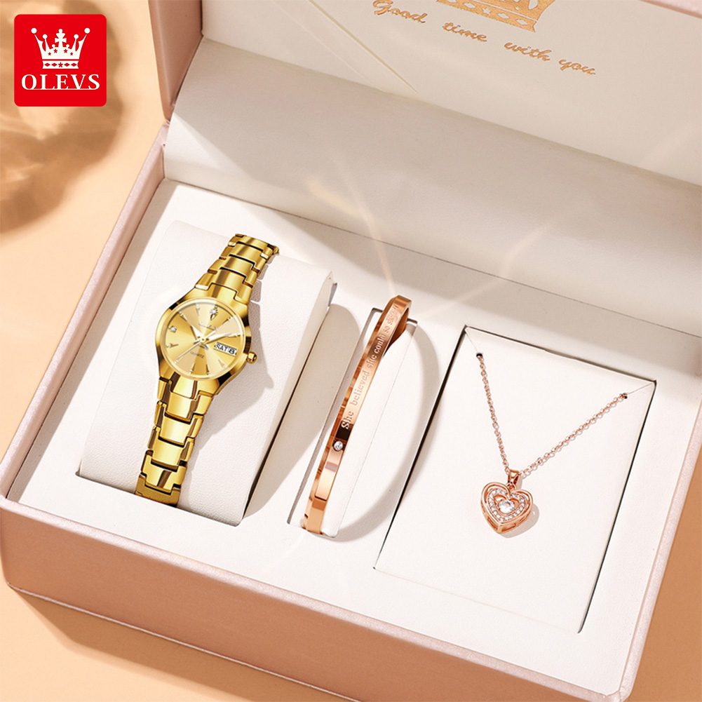 OLEVS Dameshorloge 8697 Luxe E - Luxury Watch And Bracelet recensie en prijs