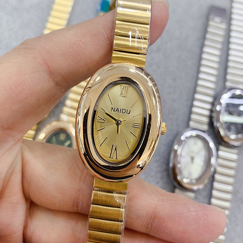 Luxe Merk Goud Ovale Vrouwen Q - Luxury Watch Green recensie en prijs
