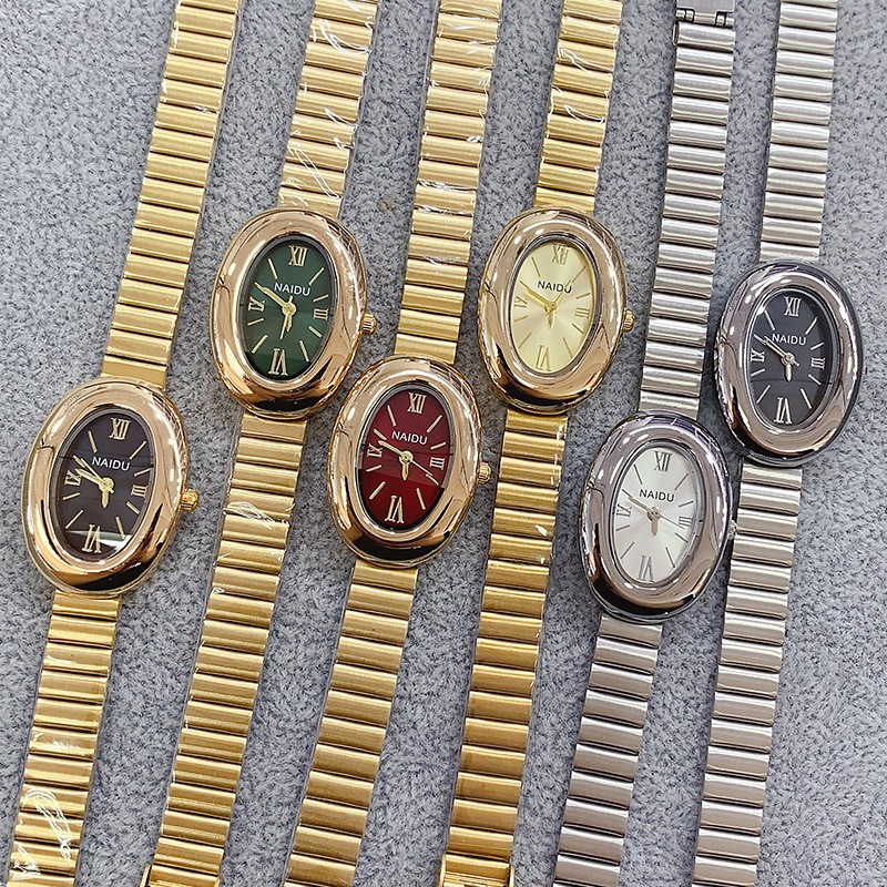 Luxe Merk Goud Ovale Vrouwen Q - Luxury Watch Green recensie en prijs