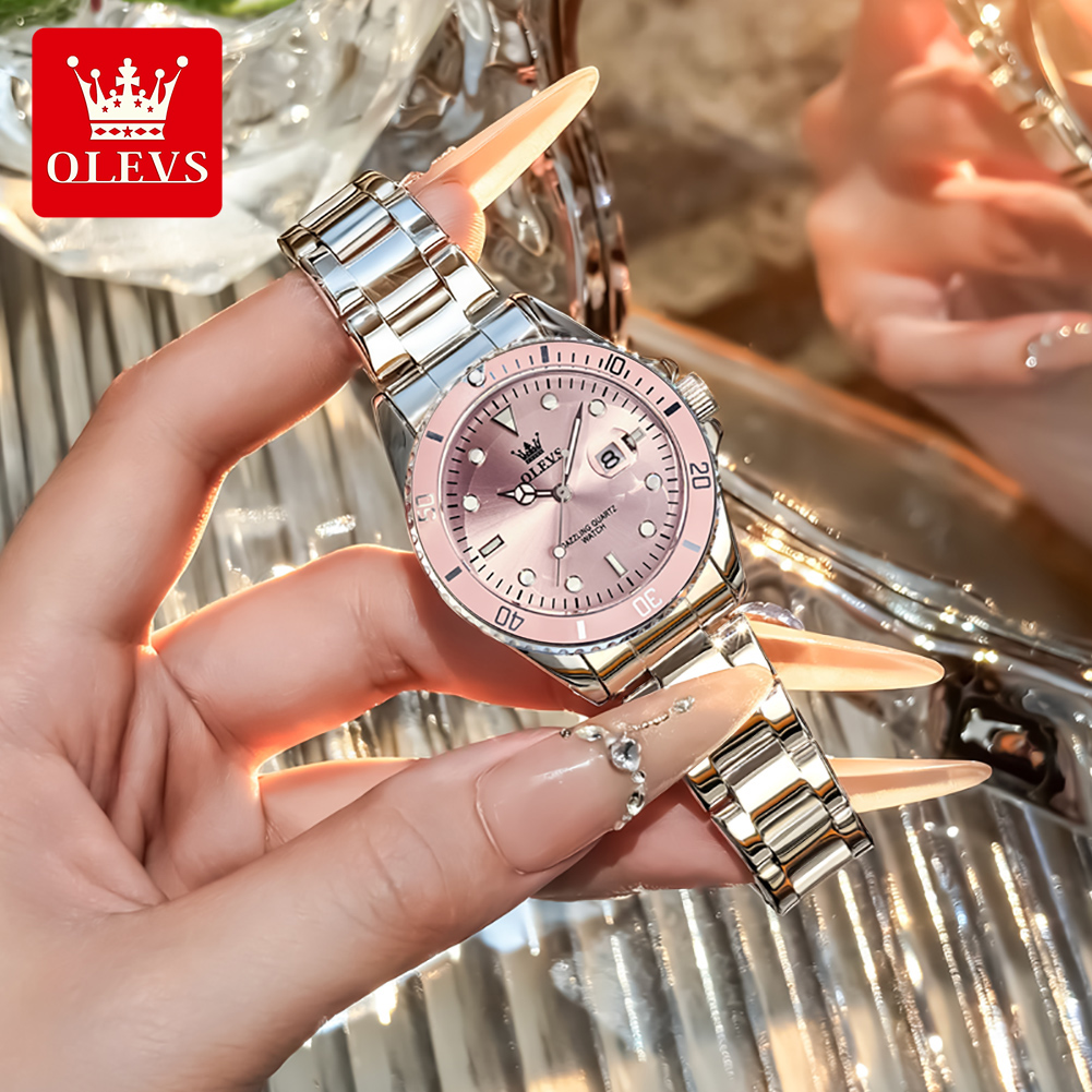 OLEVS Luxe quartz dameshorloge - Luxury Watch Green recensie en prijs