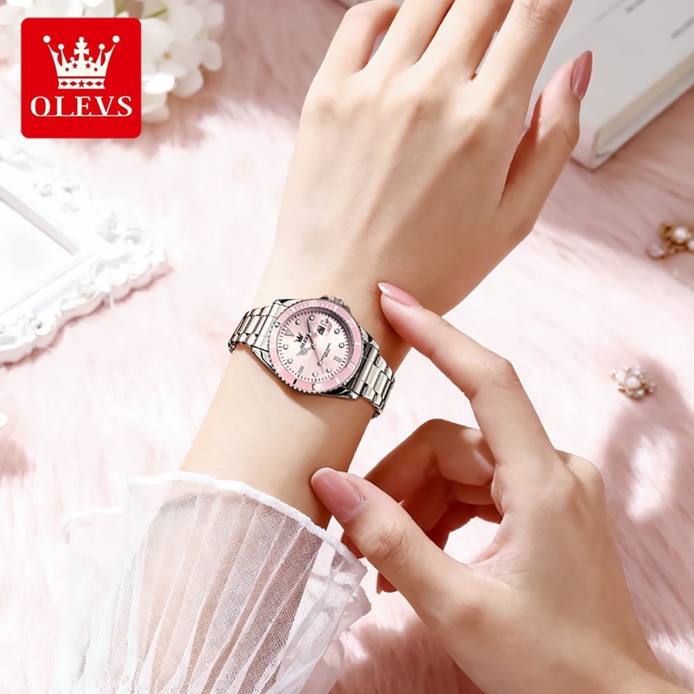 OLEVS Luxe quartz dameshorloge - Luxury Watch Green recensie en prijs