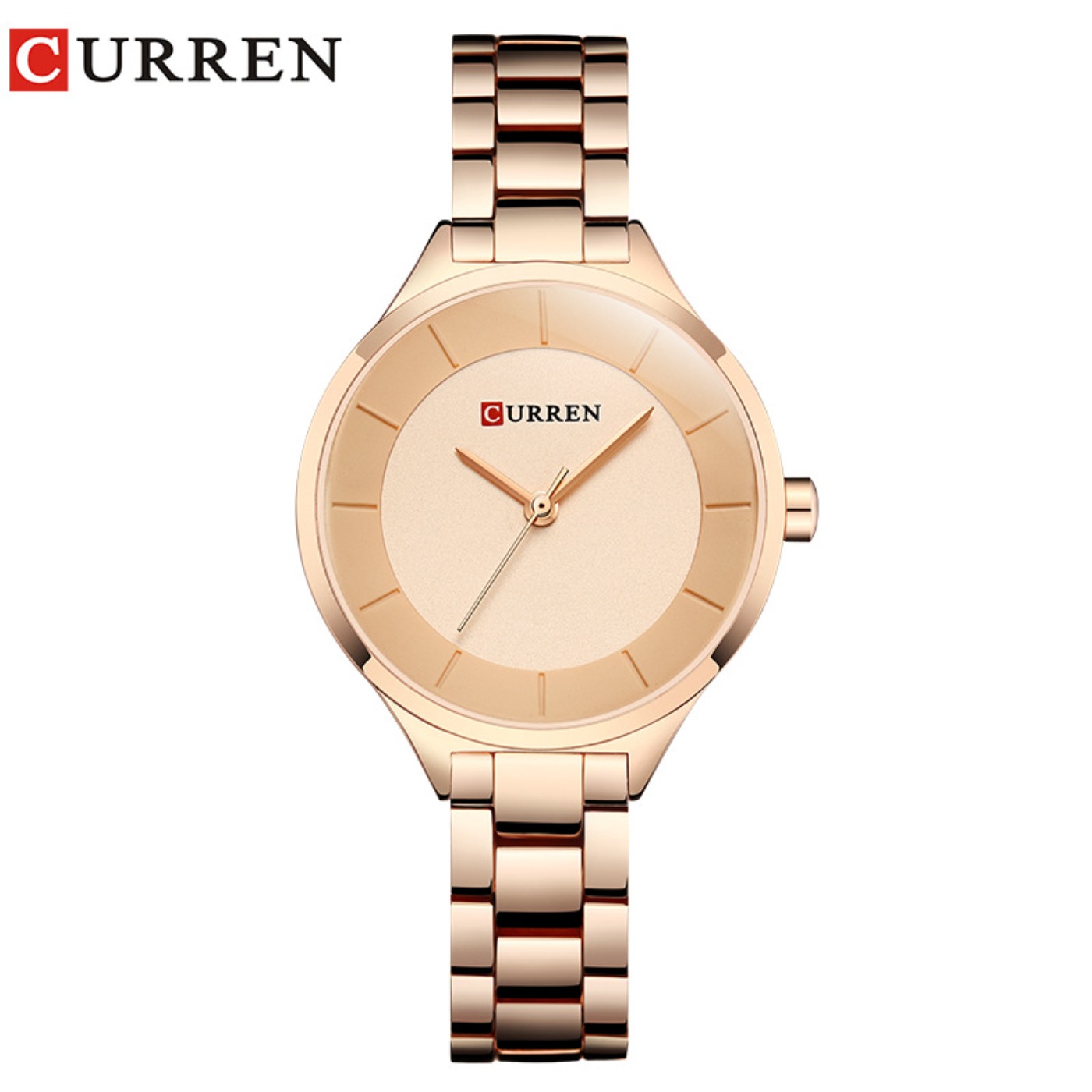 CURREN Nieuwe Eenvoudige Vrouw - Luxury Watch And Bracelet recensie en prijs