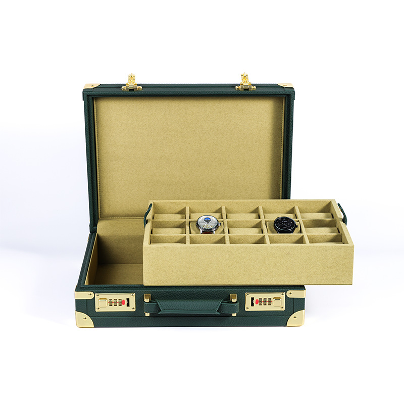 OEM ODM Luxe 15-vakjes groene  - Luxury Watch Green recensie en prijs