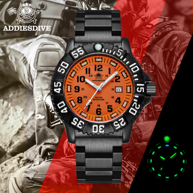 Addies Top Luxe Heren Militair - Luxury Watch Store recensie en prijs