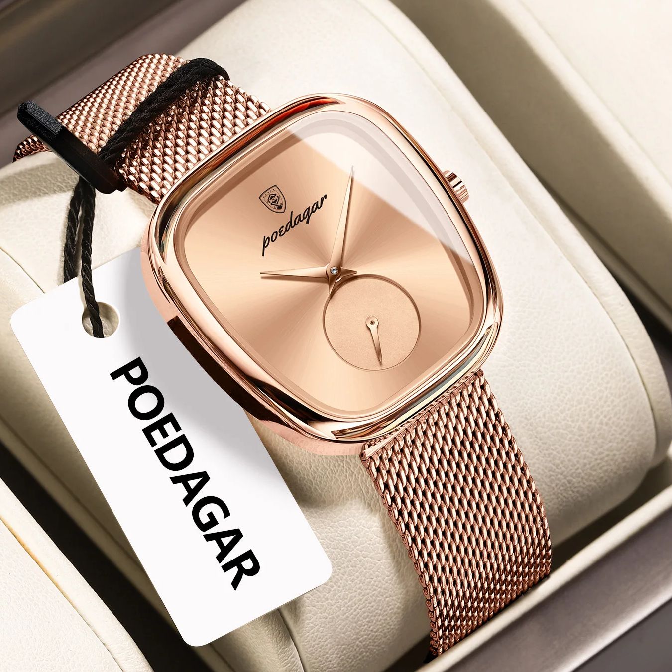 POEDAGAR Luxe Merk Vrouw Horlo - Luxury Watch Green recensie en prijs